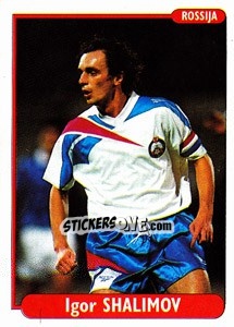 Sticker Igor Shalimov - EUROfoot 96 n. 209 - Ds