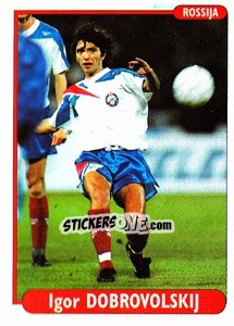 Sticker Igor Dobrovolski - EUROfoot 96 - Ds