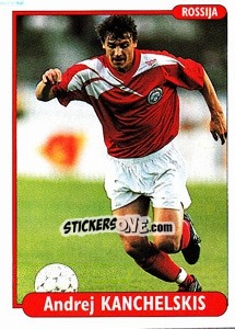 Sticker Andrei Kanchelskis - EUROfoot 96 n. 212 - Ds