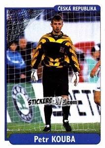 Sticker Petr Kouba - EUROfoot 96 n. 218 - Ds