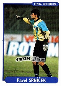Sticker Pavel Srnicek - EUROfoot 96 n. 219 - Ds