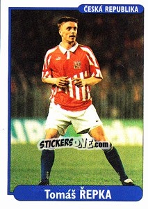 Sticker Tomas Repka - EUROfoot 96 n. 221 - Ds