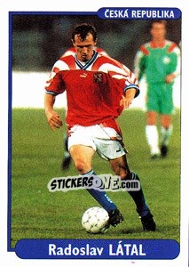 Sticker Radoslav Latal - EUROfoot 96 n. 225 - Ds