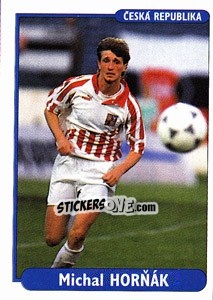 Sticker Michal Hornak - EUROfoot 96 - Ds