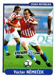 Sticker Vaclav Nemecek - EUROfoot 96 - Ds