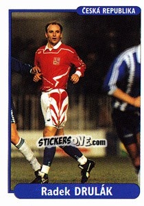 Sticker Radek Drulak - EUROfoot 96 - Ds