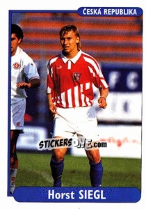 Cromo Horst Siegl - EUROfoot 96 - Ds