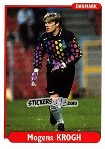 Sticker Mogens Krogh - EUROfoot 96 - Ds