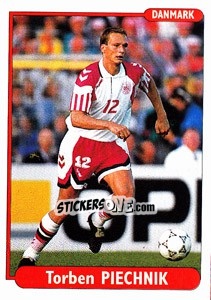 Cromo Torben Piechnik - EUROfoot 96 n. 240 - Ds