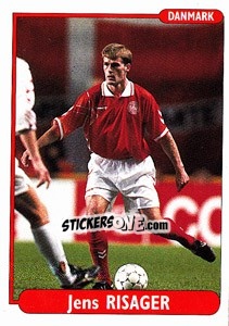 Sticker Jens Risager - EUROfoot 96 n. 241 - Ds
