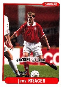 Sticker Jens Risager - EUROfoot 96 - Ds