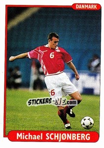 Sticker Michael Schjonberg - EUROfoot 96 - Ds