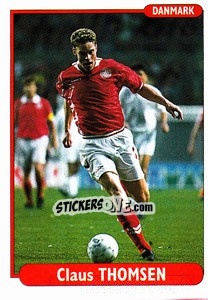 Sticker Claus Thomsen - EUROfoot 96 - Ds
