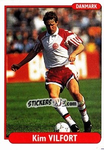 Sticker Kim Vilfort - EUROfoot 96 - Ds