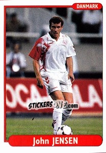 Cromo John Jensen - EUROfoot 96 n. 249 - Ds