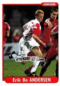 Sticker Erik Bo Andersen - EUROfoot 96 - Ds