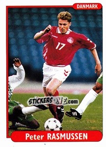 Sticker Peter Rasmussen - EUROfoot 96 n. 254 - Ds