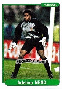 Figurina Adelino Neno - EUROfoot 96 n. 257 - Ds