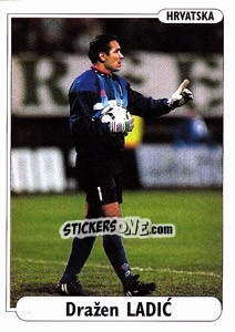 Sticker Drazen Ladic - EUROfoot 96 n. 275 - Ds