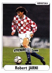 Sticker Robert Jarni - EUROfoot 96 - Ds