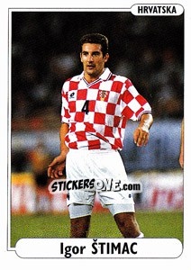 Cromo Igor Stimac - EUROfoot 96 - Ds