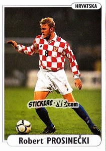Sticker Robert Prosinecki - EUROfoot 96 - Ds