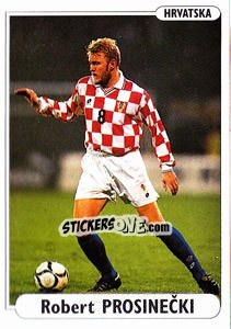 Sticker Robert Prosinecki - EUROfoot 96 n. 287 - Ds