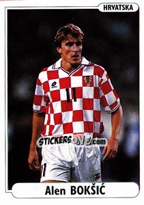 Figurina Alen Boksic - EUROfoot 96 - Ds