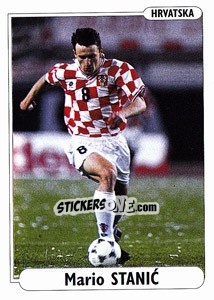 Sticker Mario Stanic - EUROfoot 96 - Ds