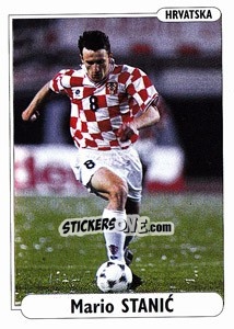 Sticker Mario Stanic - EUROfoot 96 n. 291 - Ds