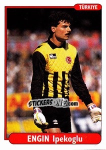 Sticker Engin Ipekoglu - EUROfoot 96 n. 295 - Ds