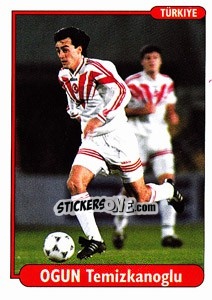 Sticker Ogun Temizkanoglu - EUROfoot 96 - Ds