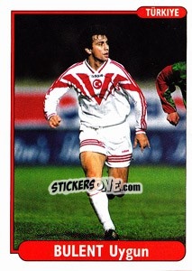 Sticker Bulent Uygun - EUROfoot 96 n. 305 - Ds