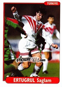 Sticker Ertugrul Saglam - EUROfoot 96 n. 309 - Ds
