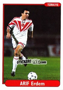 Sticker Arif Erdem - EUROfoot 96 n. 311 - Ds