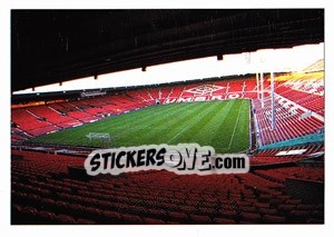 Cromo Old Trafford - EUROfoot 96 - Ds