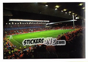 Sticker Anfield Road Stadium - EUROfoot 96 n. 317 - Ds