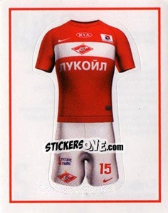 Figurina Домашняя форма - Fc Spartak Moscow 2010 - Sportssticker