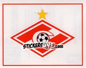 Sticker Эмблема Спартака - Fc Spartak Moscow 2010 n. 13 - Sportssticker
