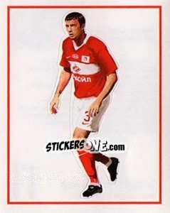 Sticker Мартин Штранцль / Martin Stranzl - Fc Spartak Moscow 2010 n. 17 - Sportssticker