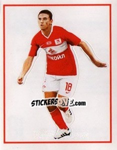 Cromo Андрей Иванов - Fc Spartak Moscow 2010 n. 18 - Sportssticker
