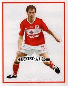 Sticker Александр Шешуков - Fc Spartak Moscow 2010 n. 22 - Sportssticker