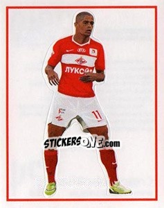 Sticker Веллитон / Welliton - Fc Spartak Moscow 2010 n. 24 - Sportssticker