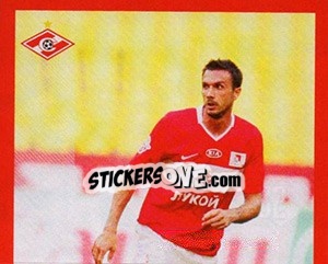 Sticker Мартин Штранцль - Fc Spartak Moscow 2010 - Sportssticker
