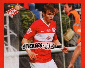 Sticker Сергей Паршивлюк - Fc Spartak Moscow 2010 n. 36 - Sportssticker