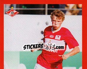 Sticker Евгений Макеев - Fc Spartak Moscow 2010 n. 40 - Sportssticker