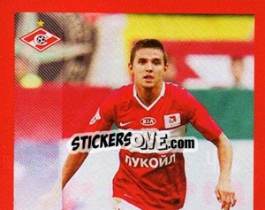 Sticker Андрей Иванов - Fc Spartak Moscow 2010 n. 48 - Sportssticker