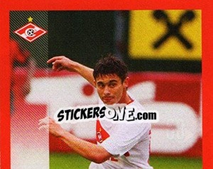Sticker Алекс - Fc Spartak Moscow 2010 n. 68 - Sportssticker