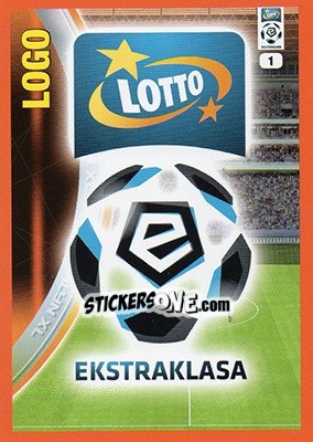 Sticker Logo - Ekstraklasa 2017-2018. Adrenalyn XL n. 1 - Panini