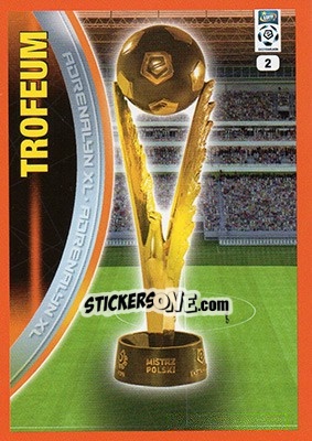 Sticker Trofeum - Ekstraklasa 2017-2018. Adrenalyn XL - Panini